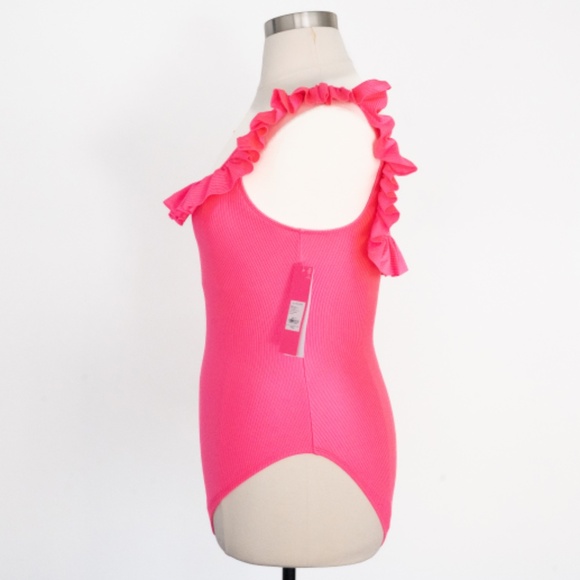 Lilly Pulitze. Aemma Ruffle One Piece Swimsuit. - Picture 7 of 14